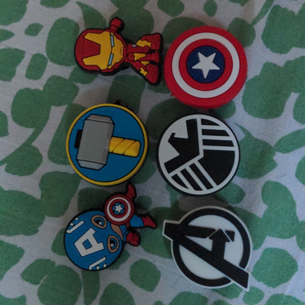Marvel Croc Jibbitz